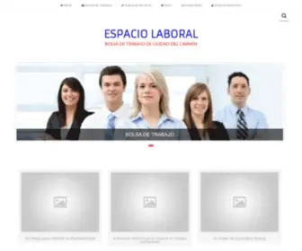 Espaciolaboral.net(ESPACIO LABORAL BOLSA DE TRABAJO CIUDAD DEL CARMEN CIUDAD DEL CARMEN) Screenshot