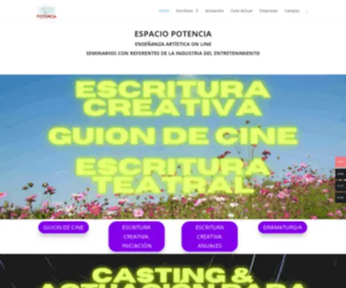 Espaciopotencia.com(Inicio) Screenshot