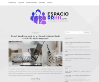 Espaciorrhh.com(Tu portal de Recursos Humanos de referencia) Screenshot