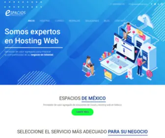 Espacios.net.mx(Espacios de México) Screenshot