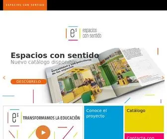 Espaciosconsentido.es(La transformación de los espacios educativos) Screenshot