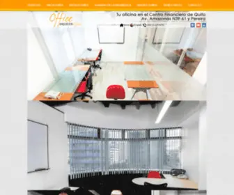 Espaciosoffice.com.ec(Coworking en Quito) Screenshot