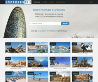 Espaciosweb.com(Directorio de empresas) Screenshot