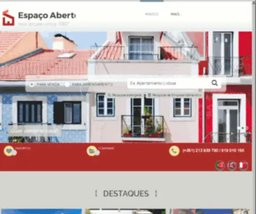 Espaco-Aberto.com(Espaço) Screenshot