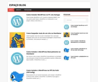 Espacoblog.com(Espaço Blog) Screenshot
