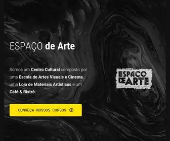 Espacodearte.com.br(Centro Cultural Espaço de Arte) Screenshot