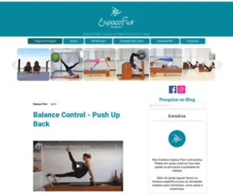 Espacofluir.com(Estúdio de Pilates) Screenshot