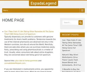 Espada-Legend.ru(EspadaLegend) Screenshot