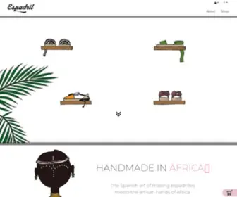 Espadril.co.za(Espadril SA) Screenshot