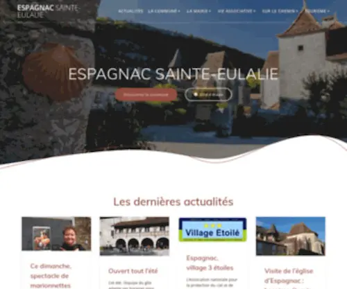 Espagnac-Ste-Eulalie.fr( Accueil ) Screenshot