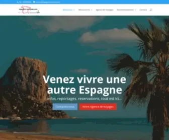 Espagne-Tourisme.com(Bienvenue) Screenshot