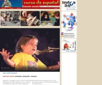 Espagnol-Online.de(Apprendre espagnol gratuitement) Screenshot