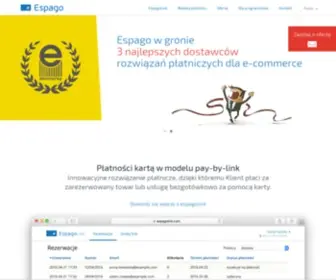 Espago.com(Płatności elektroniczne) Screenshot