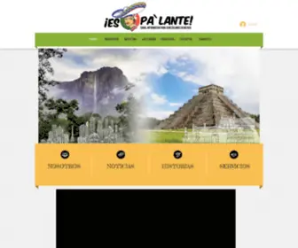 Espalante.com(Canal Informativo para Venezolanos en México) Screenshot