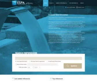 Espalibrary.eu(ESPA e) Screenshot