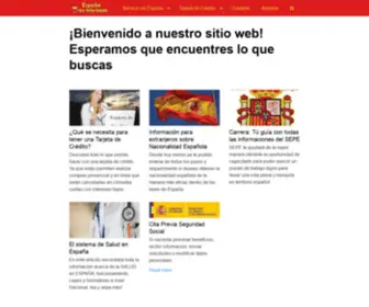 Espanabieninformada.com(¡Bienvenido a nuestro sitio web) Screenshot