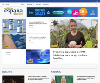 Espanadigital.mx(España Digital España Digital) Screenshot