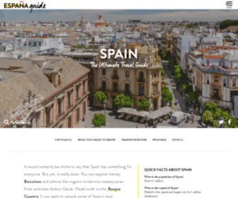 Espanaguide.com(España Guide) Screenshot