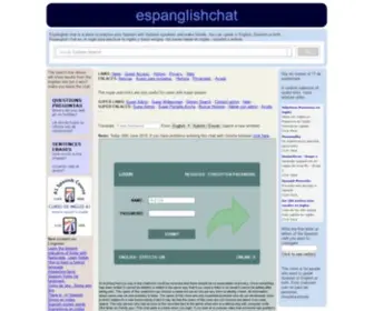 Espanglishchat.com(Mobile Skin) Screenshot