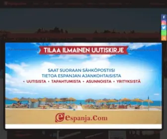 Espanja.com(Verkkomedia Espanjasta) Screenshot