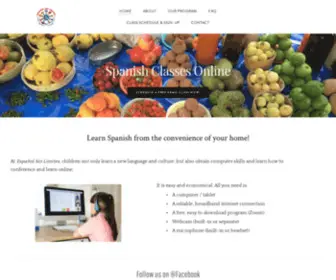 Espanolsl.com(EspanolSL Online) Screenshot