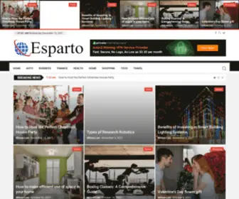 Esparto.co.uk(Birthday) Screenshot