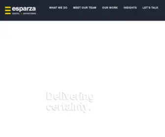 Esparza.com(Marketing, Creative, Content & Digital) Screenshot