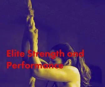 Espathletics.com(Elite Strength and Performance) Screenshot