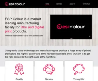 Espcolour.co.uk(ESP Colour) Screenshot