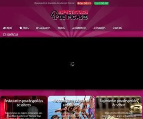 Espectaculosasdepicas.es(Las) Screenshot