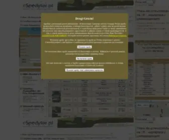 Espedytor.pl(Transport, ładunki, wolne pojazdy) Screenshot