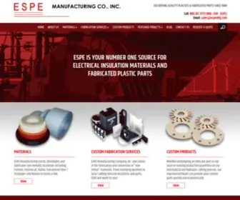 Espemfg.com(ESPE Manufacturing Co) Screenshot