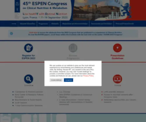Espencongress.com(Espencongress) Screenshot