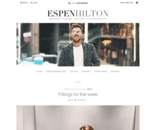 Espenhilton.com(Espen Hilton) Screenshot