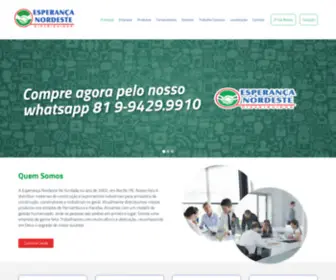 Esperancanordeste.com.br(Esperança) Screenshot