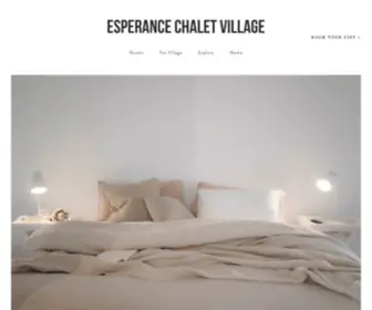 Esperancechaletvillage.com.au(Esperance Chalet Village) Screenshot