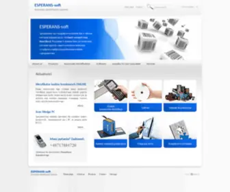 Esperans-Soft.com(Main page) Screenshot
