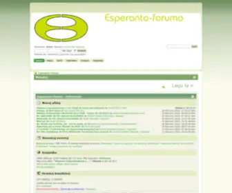 Esperanto-Forum.org(Esperanto) Screenshot