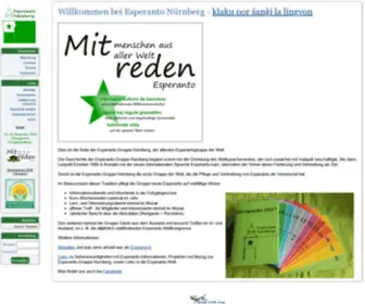 Esperanto-Nuernberg.de(EGN) Screenshot