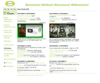 Esperanto.be(Bonvenon) Screenshot