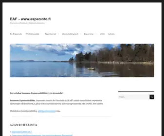 Esperanto.fi(Esperanto-Asocio de Finnlando) Screenshot