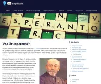 Esperanto.nu(esperanto) Screenshot