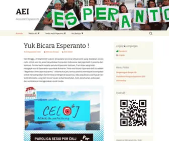 Esperanto.or.id(Asosiasi Esperanto Indonesia) Screenshot