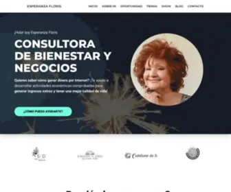 Esperanzafloris.com(Consultora de Bienestar y Negocios) Screenshot