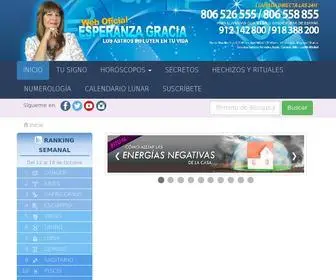 Esperanzagraciaoficial.es(Consulta la auténtica Web Oficial de Esperanza Gracia) Screenshot