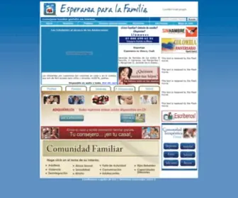 Esperanzaparalafamilia.com(Porque nos interesa su futuro) Screenshot