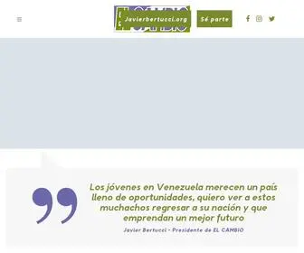 Esperanzaporelcambio.com(Partido El Cambio) Screenshot