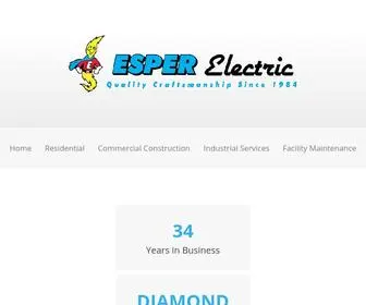 Esperelectric.com(Esper Electric) Screenshot