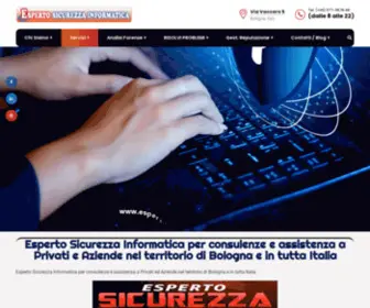 Espertosicurezzainformatica.it(Esperto Sicurezza Informatica) Screenshot