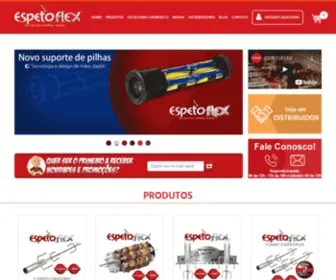 Espetoflex.com.br(Espeto Giratório a Pilha Personalizado) Screenshot